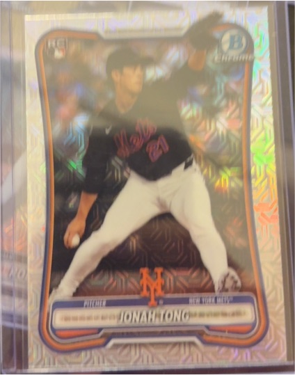 2026 Bowman Chrome #65 Jonah Tong — front