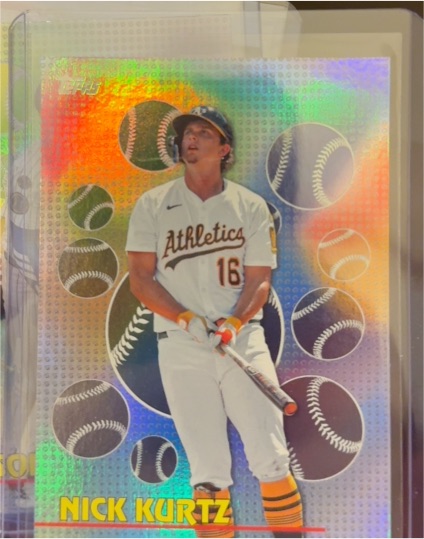 2026 Topps Titans of the Game #TOG-22 Nick Kurtz — front