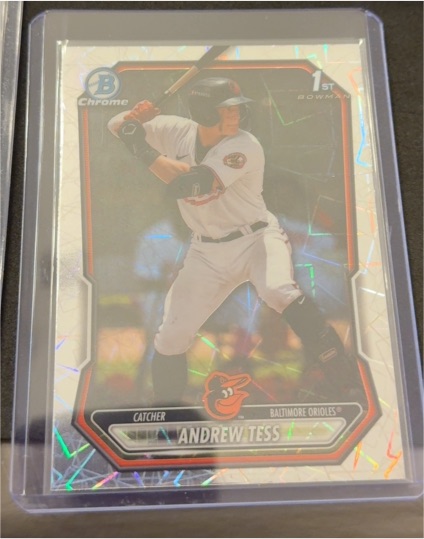 2026 Bowman Chrome #BCP-90 Andrew Tess — front