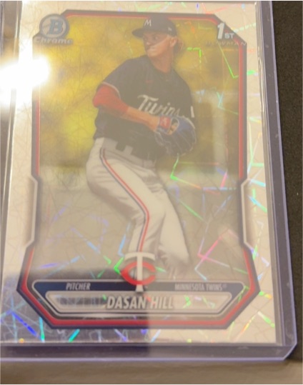 2026 Bowman Chrome #BCP-88 Dasan Hill — front