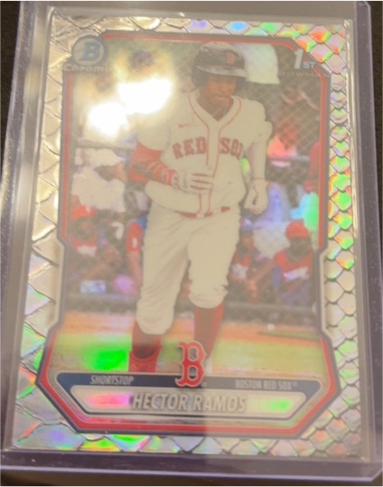 2026 Bowman Chrome #BCP-128 Hector Ramos — front