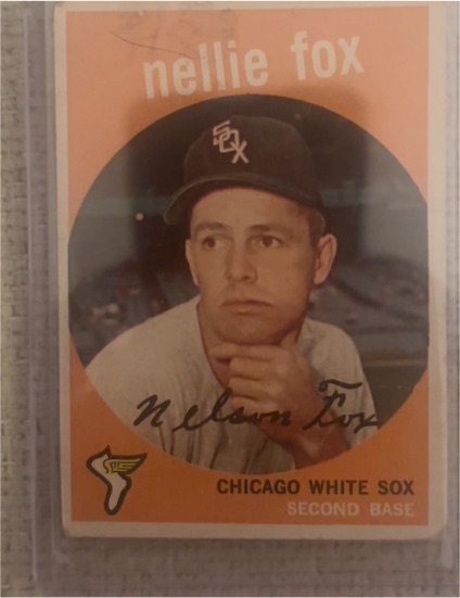 1959 Topps #30 Nellie Fox — front