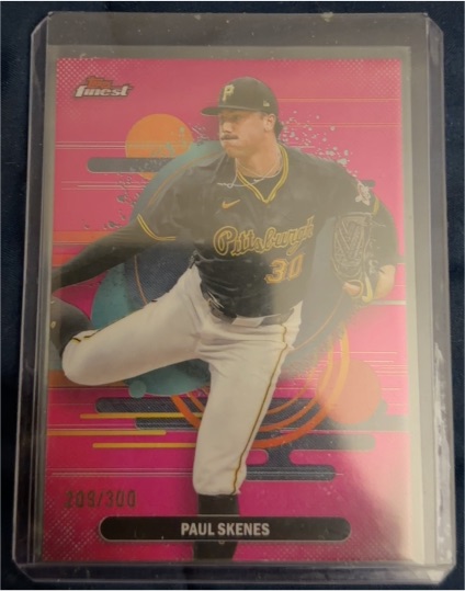 2025 Topps Finest #103 Paul Skenes — front