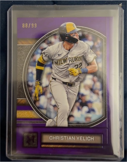 2025 Topps Museum Collection #68 Christian Yelich — front