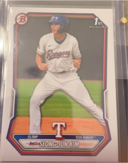 2026 Bowman #BP-45 Seong-Jun Kim — front