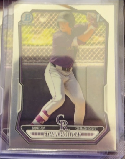 2026 Bowman Chrome #BCP-1 Ethan Holliday — front