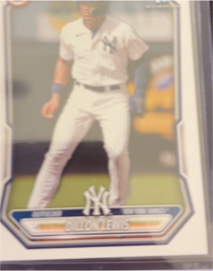2026 Bowman #BP-148 Dillon Lewis — front