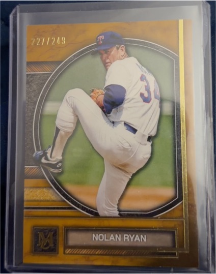 2025 Topps Museum Collection #2 Nolan Ryan — front