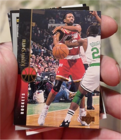 1994-95 Upper Deck #102 Kenny Smith Houston Rockets — front