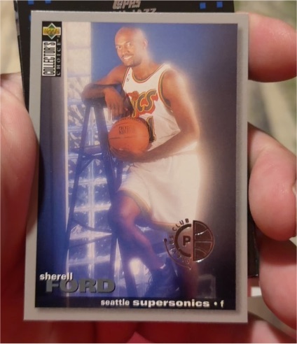 1995-96 Upper Deck Collector's Choice #312 Sherell Ford Rookie — front