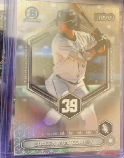 2026 Topps Bowman Chrome Top 100 #BTP-39 Braden Montgomery — front