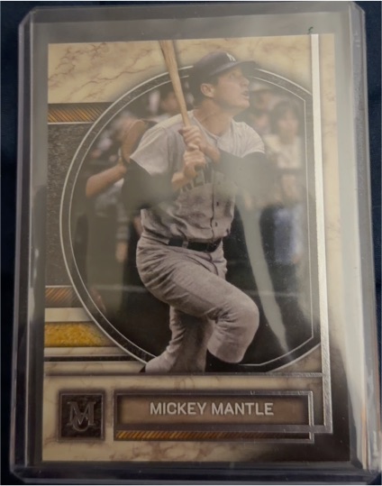 2025 Topps Museum Collection #71 Mickey Mantle — front