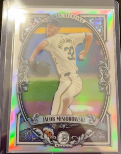 2026 Bowman Chrome Sterling #BST-13 Jacob Misiorowski — front