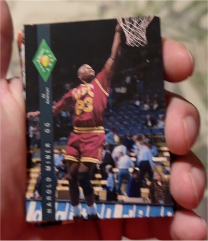 1992 Classic Four Sport #316 Harold Miner — front