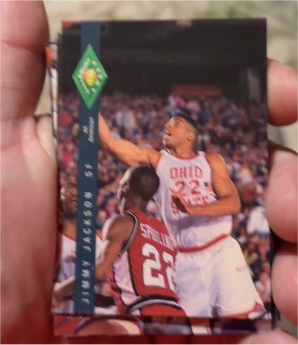 1992 Classic Four Sport #317 Jimmy Jackson — front