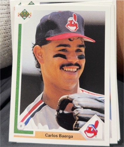1991 Upper Deck #125 Carlos Baerga — front