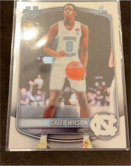 2025 Topps Bowman Chrome #BCP-83 Caleb Wilson — front