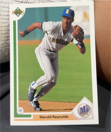 1991 Upper Deck #148 Harold Reynolds — front
