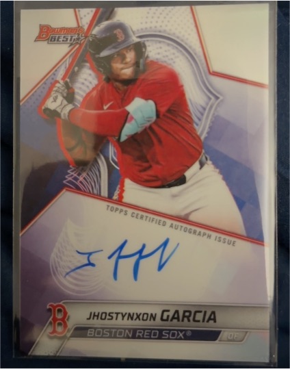 2025 Topps Bowman's Best #B25-JGA Jhostynxon Garcia — front