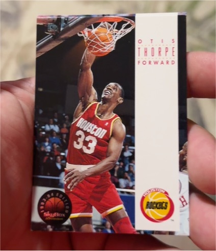 1993-94 SkyBox Premium #83 Otis Thorpe Houston Rockets — front