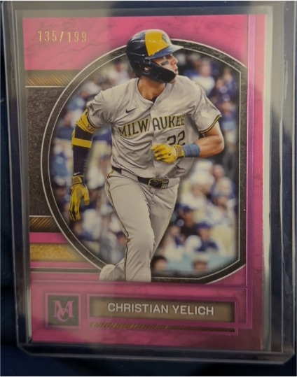 2025 Topps Museum Collection #68 Christian Yelich — front