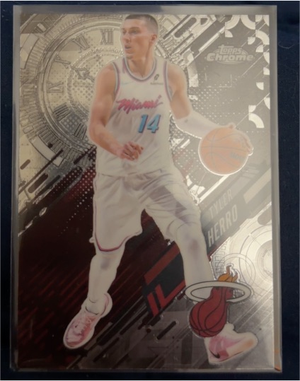 2025-26 Topps Chrome Go Time #GT-6 Tyler Herro — front