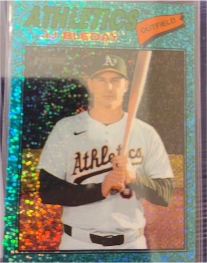 2026 Topps Heritage Chrome #236 JJ Bleday — front