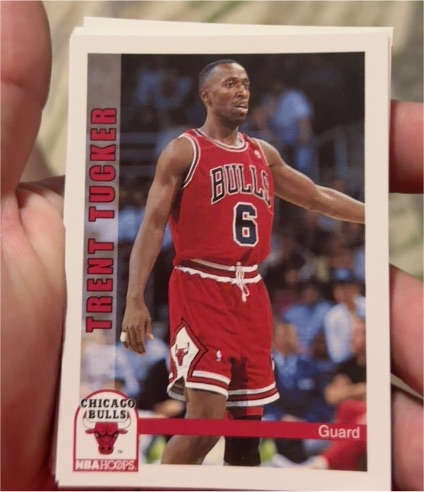 1992-93 NBA Hoops #363 Trent Tucker — front
