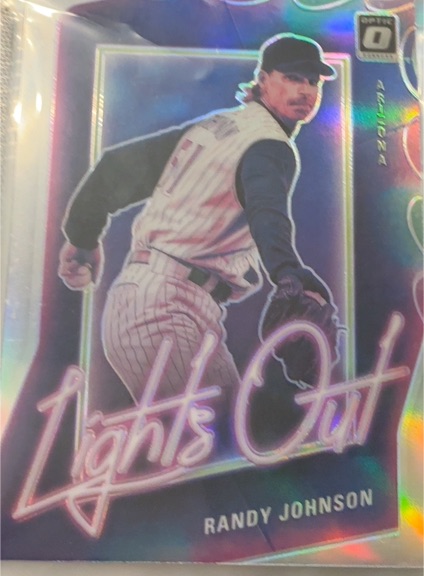 2021 Panini Donruss Optic #LO1 Randy Johnson Lights Out — front
