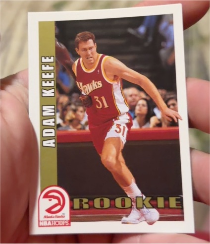 1992 Hoops #352 Adam Keefe — front