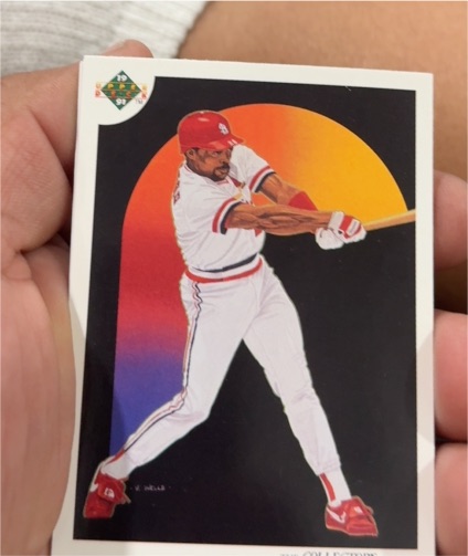 1991 Upper Deck #98 Pedro Guerrero St. Louis Cardinals — front