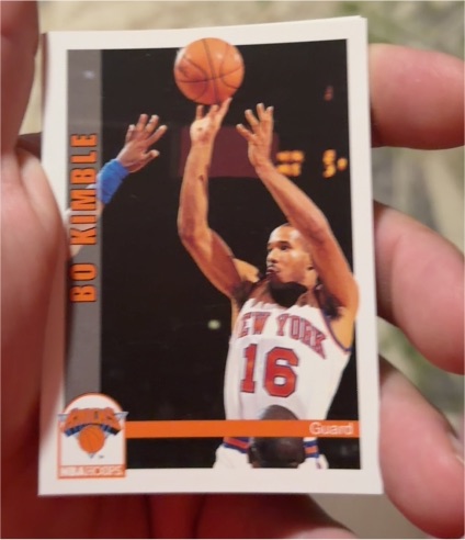 1992-93 NBA Hoops #436 Bo Kimble — front