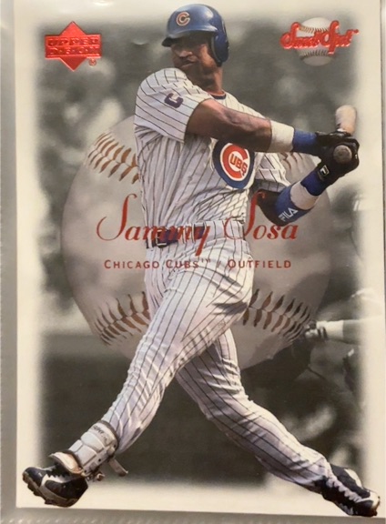2001 Upper Deck Sweet Spot #38 Sammy Sosa — front