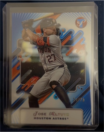 2025 Topps Pristine #142 Jose Altuve — front
