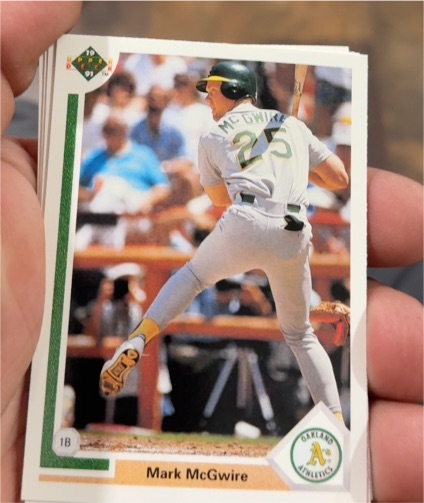 1991 Upper Deck #174 Mark McGwire — front
