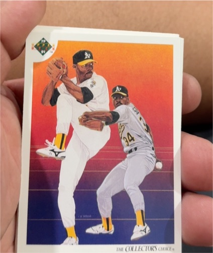 1991 Upper Deck #28 Dave Stewart — front