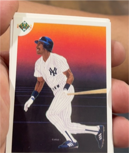 1991 Upper Deck #49 Roberto Kelly — front