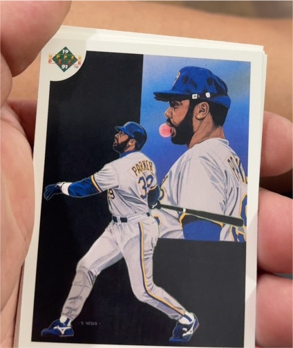 1991 Upper Deck #48 Dave Parker — front