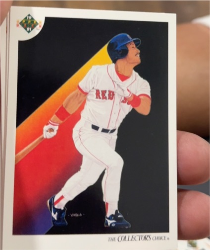 1991 Upper Deck #43 Mike Greenwell Boston Red Sox — front