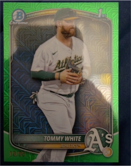 2025 Bowman Chrome #BCP-251 Tommy White — front