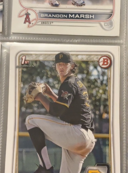 2020 Bowman Draft #BD-157 Jakob Marsee — front