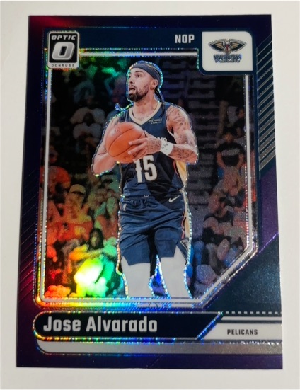 2024-25 Panini Donruss Optic #125 Jose Alvarado — front