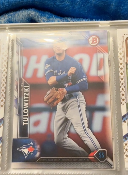 2016 Bowman Chrome #21 Troy Tulowitzki — front