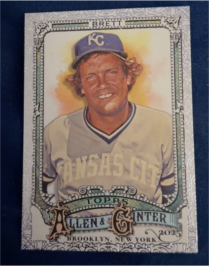 2025 Topps Allen & Ginter #308 George Brett — front