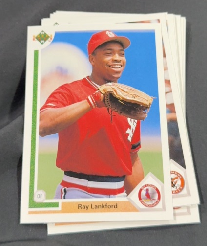 1991 Upper Deck #346 Ray Lankford — front
