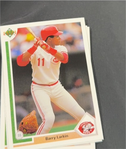 1991 Upper Deck #353 Barry Larkin — front