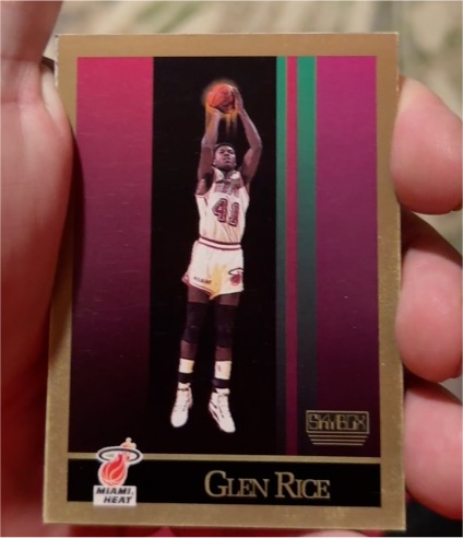 1990 SkyBox #150 Glen Rice — front