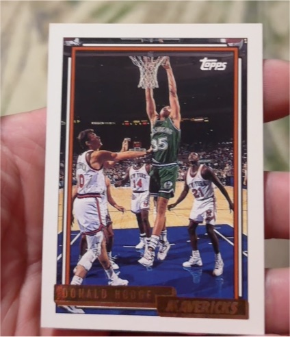 1992-93 Topps Gold #178 Donald Hodge — front