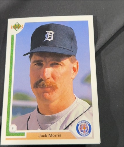 1991 Upper Deck #336 Jack Morris — front