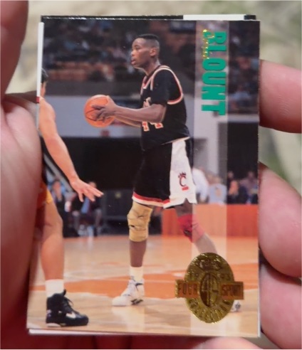 1993 Classic Collection Four Sport #13 Corie Blount — front